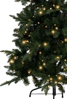 KJ Kunstkerstbomen Halve kunstkerstboom Memphis 180 cm