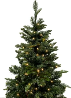 KJ Kunstkerstbomen Halve kunstkerstboom Memphis 180 cm