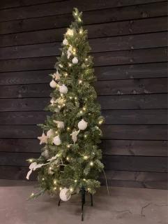 KJ Kunstkerstbomen Halve kunstkerstboom Memphis 180 cm