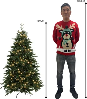 KJ Kunstkerstbomen Oakland Kunstkerstboom 150 cm