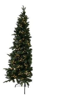 KJ Kunstkerstbomen Vancouver halve kunstkerstboom 240 cm