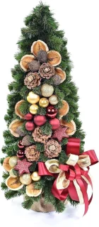 Kleine decoratieve kerstboom