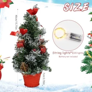 Kleine Kerstboom 40 cm - Tafeldecoratie