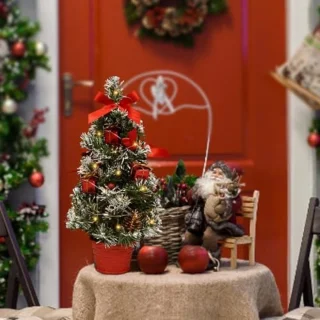 Kleine Kerstboom 40 cm - Tafeldecoratie