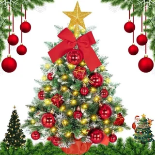 Kleine kunstkerstboom 50 cm tafelmodel