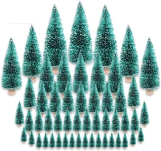Kleine kunstkerstboom tafeldecoratie