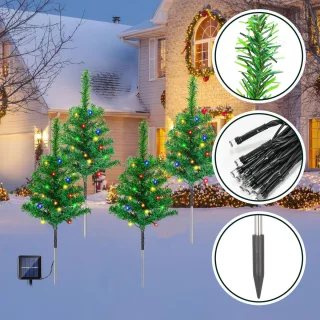 Kleine Kunstkerstboompjes Kerstverlichting