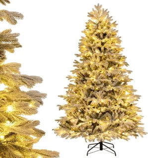 KOMFOTTEU besneeuwde kerstboom (215 cm)