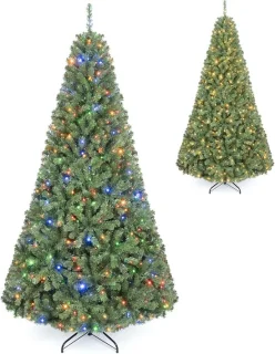 KOMFOTTEU kunstkerstboom met verlichting (210 cm)