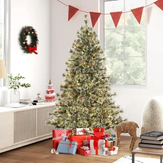 KOMFOTTEU kunstkerstboom voor winkel, thuis en kantoor