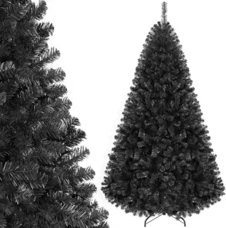 KOMFOTTEU kunstkerstboom zwart 180 cm