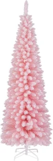 KOMFOTTEU potloodkerstboom 180 cm roze