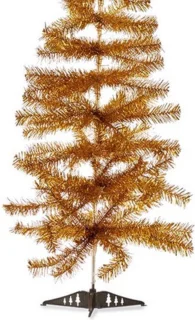 Krist+ Kunstkerstboom Goud H120 cm