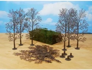 Kunst bomen - model bomen - modelbouw landschap