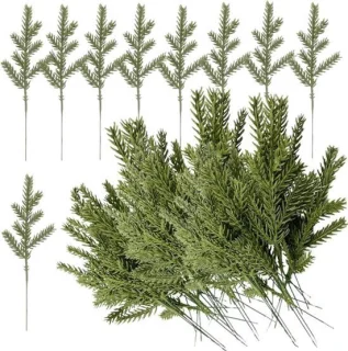 Kunst dennentakken 17 cm groen