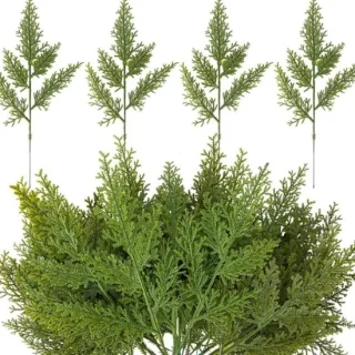 Kunst dennentakken 30 cm groen