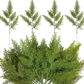 Kunst dennentakken 50 stuks 30 cm groen