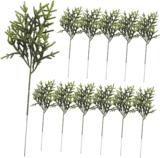 Kunst dennentakken kerstdecoratie 46,5 cm groen