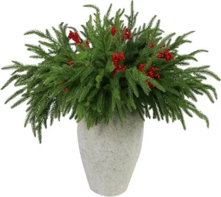 Kunst dennentakken - nep Kersttakken - 457 cm - groen