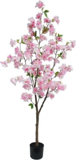 Kunst Kersenbloesemboom 150 cm Roze in pot
