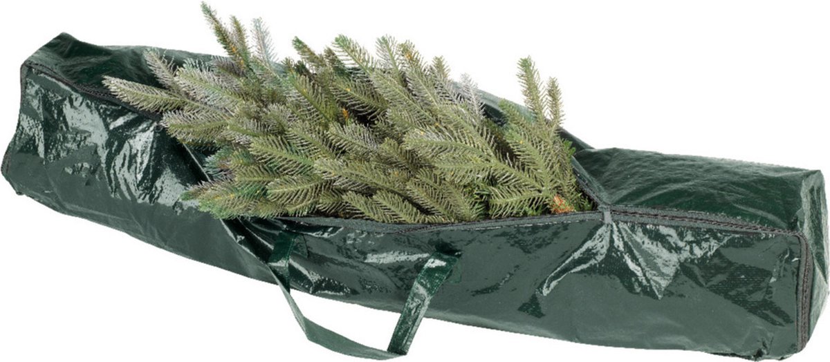 kunst kerstboom groen 120 cm inclusief opbergzak