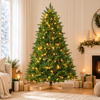 Kunst kerstboom