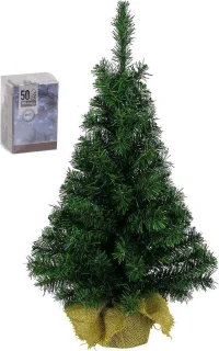 Kunst kerstboom Nordic Lights H75 cm helder wit