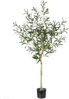 Kunst olijfboom 150 cm groen