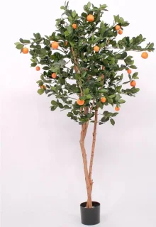 Mediterrane eyecatcher: kunst sinaasappelboom 180 cm