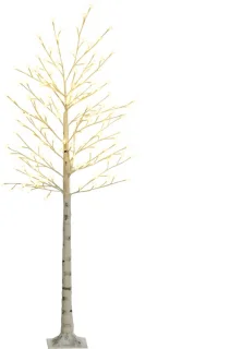 Kunstberk met 180 LED's 21,5 x 21,5 x 180 cm