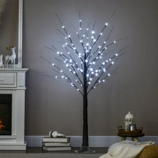 Kunstberkenboom - 150 cm - Bruin