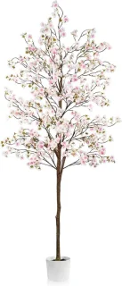 Kunstbloesemboom 183 cm - Roze
