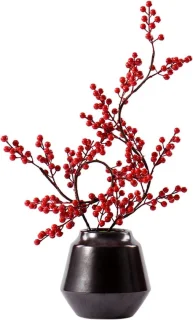 Kunstbonsai Nepboom 67 cm - Zwarte pot
