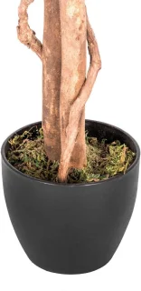 Kunstboom 135 cm in zwarte pot
