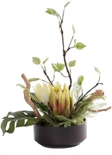 Kunstboom binnen 52 cm groen
