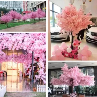 Kunstboom Bloesem 1,5 m Roze