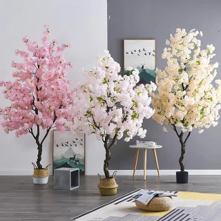 Kunstboom Bonsai Japanse sierkers 50 cm
