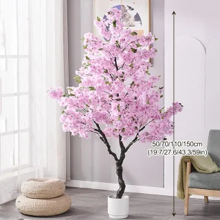 Kunstboom Bonsai Japanse sierkers 50 cm