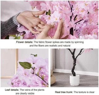 Kunstboom Bonsai Japanse sierkers 50 cm