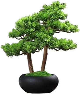 Kunstboom bonsai nep pijnboom zwart