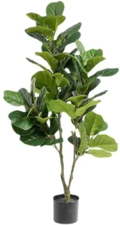 Kunstboom decoratie - nepboom binnen - 120 cm hoog - groen