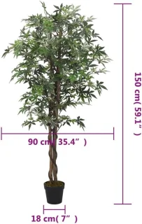 Kunstboom Esdoorn 120 cm
