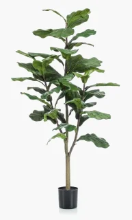 Kunstboom Ficus Lyrata 120 cm groen