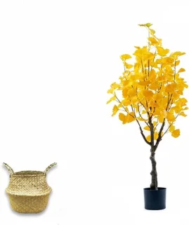 Kunstboom ginkgo 120 cm groen