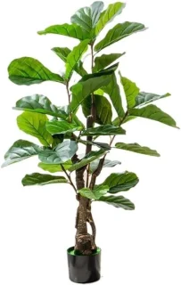 Kunstboom in pot 120cm hoog groen