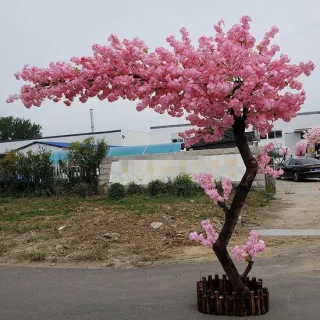 Kunstboom kersenbloesem - 1,8 bij 1,8 m - roze