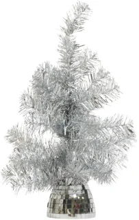 Kunstboom Kerstboom 50 cm Zilver
