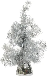 Kunstboom Kerstboom 50 cm Zilver