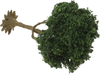 Kunstboom miniatuur model 10 x 65 x 5 cm groen