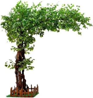 Kunstboom nepboom Banyan 150 cm groen